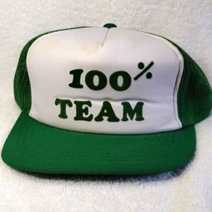 100% TEAM Truckers Hat